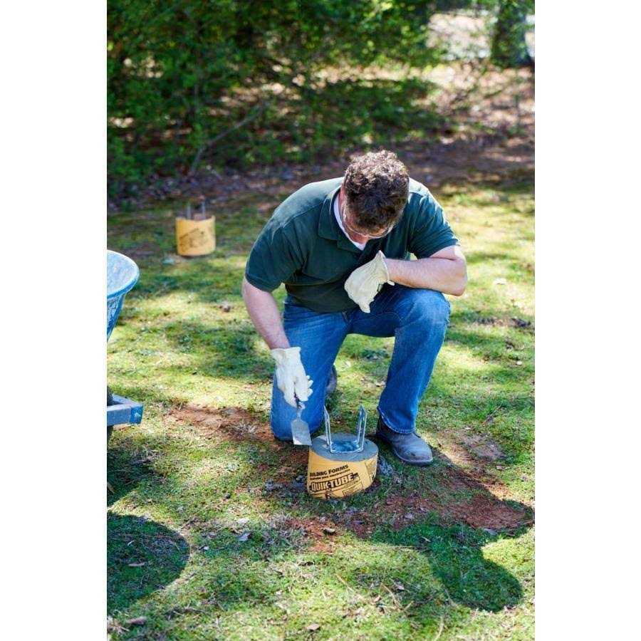 Quikrete Quik-Tube 10 in. x 48 in. Building Form - Cheap Fitting