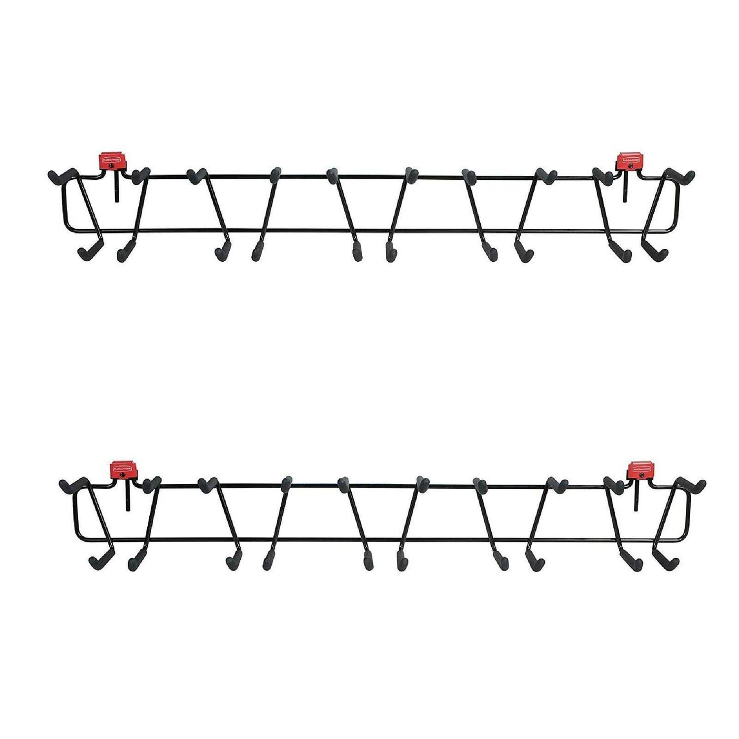 Rubbermaid 34 Inch Heavy Duty Garden Tool and Storage Rack for Sheds - Cheap Fitting