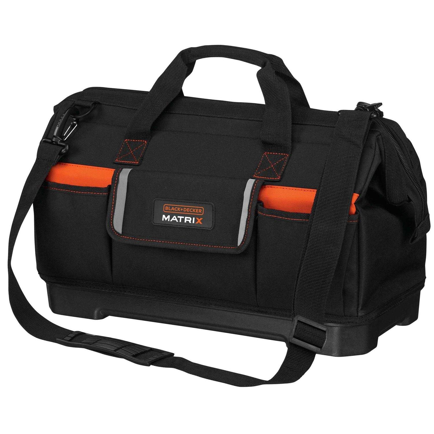 Black+decker Bdcmtsb Matrix Wide Mouth Storage Bag - Cheap Fitting
