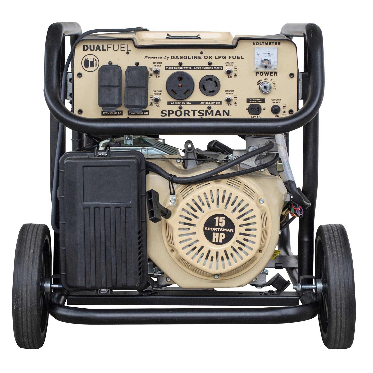 Sportsman Sandstorm 7500 Watt Dual Fuel Generator GEN7500DF-SS - Cheap Fitting