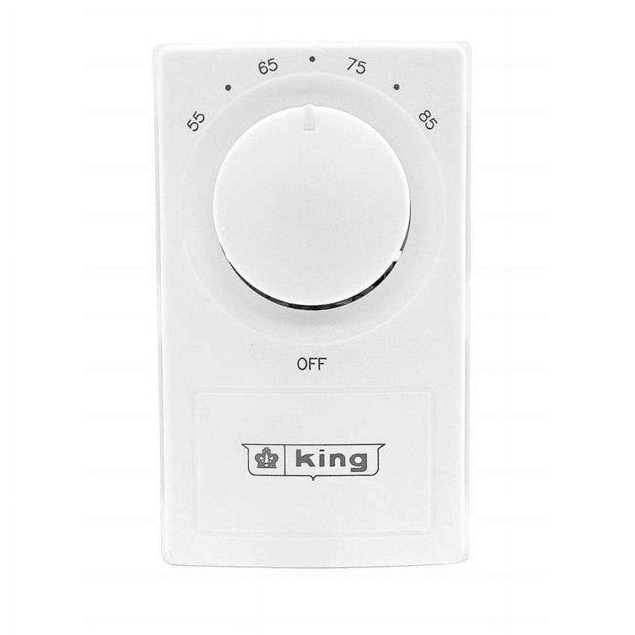 King Electric HE-2 Double Pole Anticipated Thermostat - Cheap Fitting