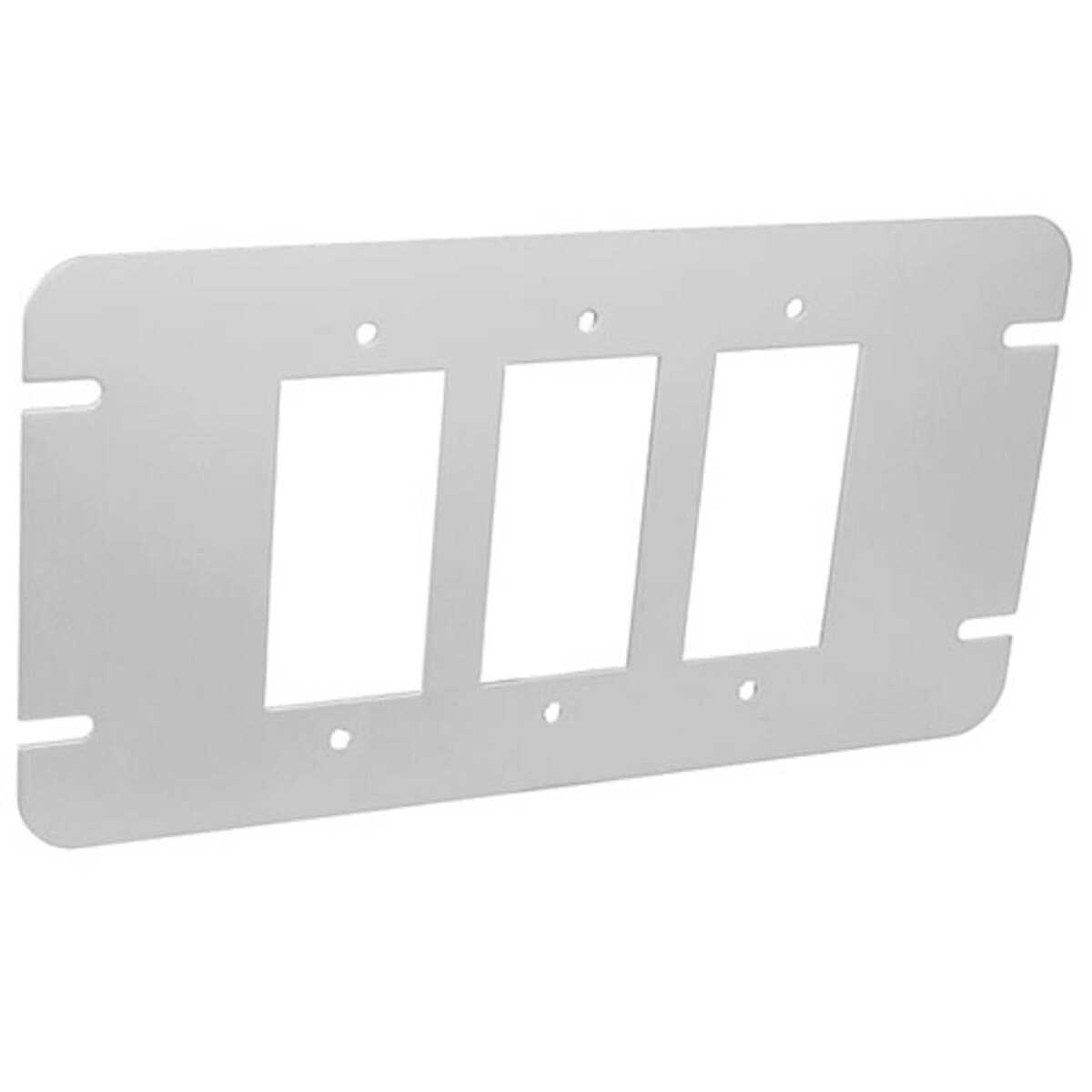 Garvin Industries Garvin GBGFI-3 Decorative/GFCI 3-Gang Multi-Gang Box Cover - Cheap Fitting