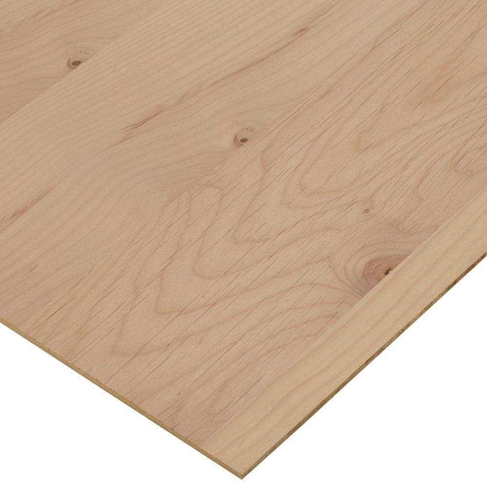 Columbia Forest Products 2 ft. x 8 ft. PureBond Alder Plywood Project Panel Free Custom Cut Available - Cheap Fitting