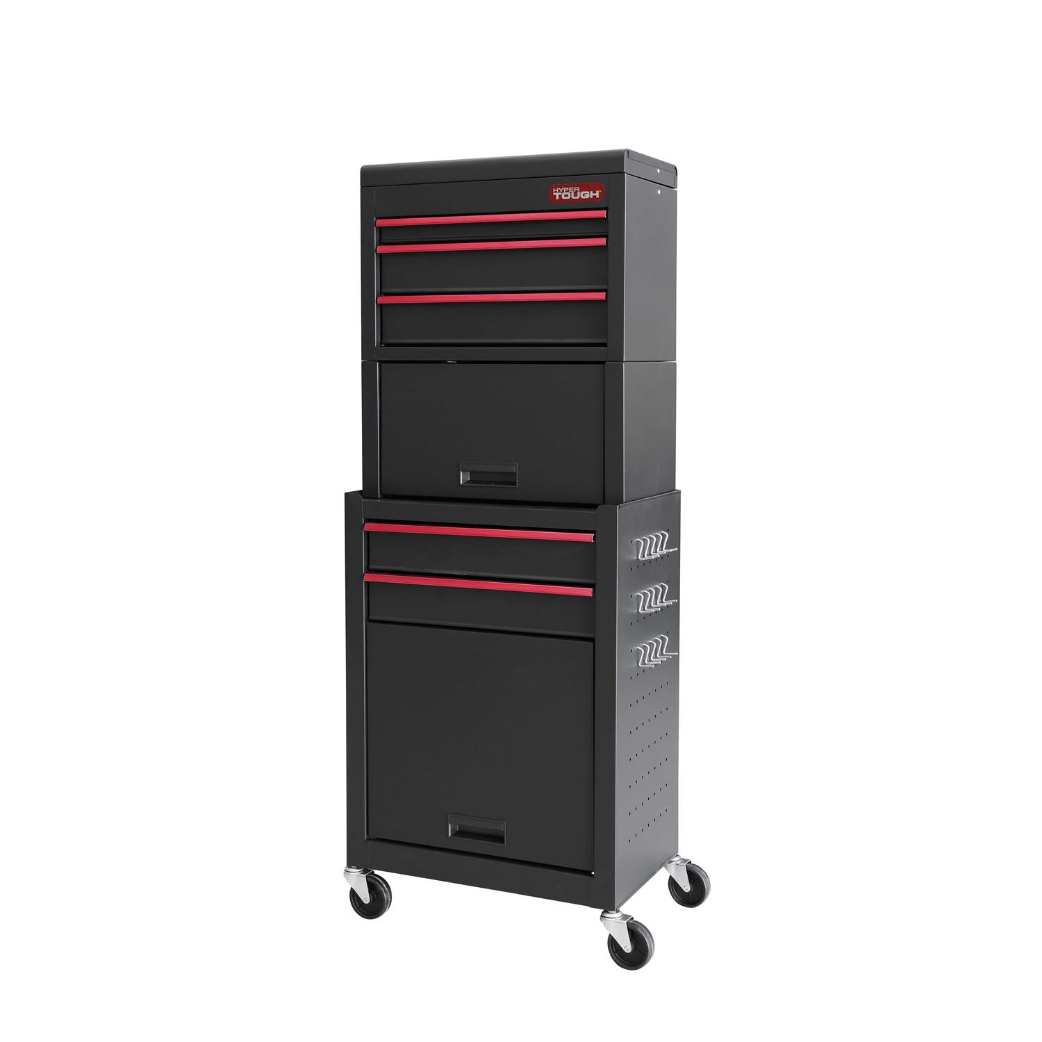 Hyper Tough 20-In 5-Drawer Rolling Tool Chest & Cabinet Combo - Cheap Fitting
