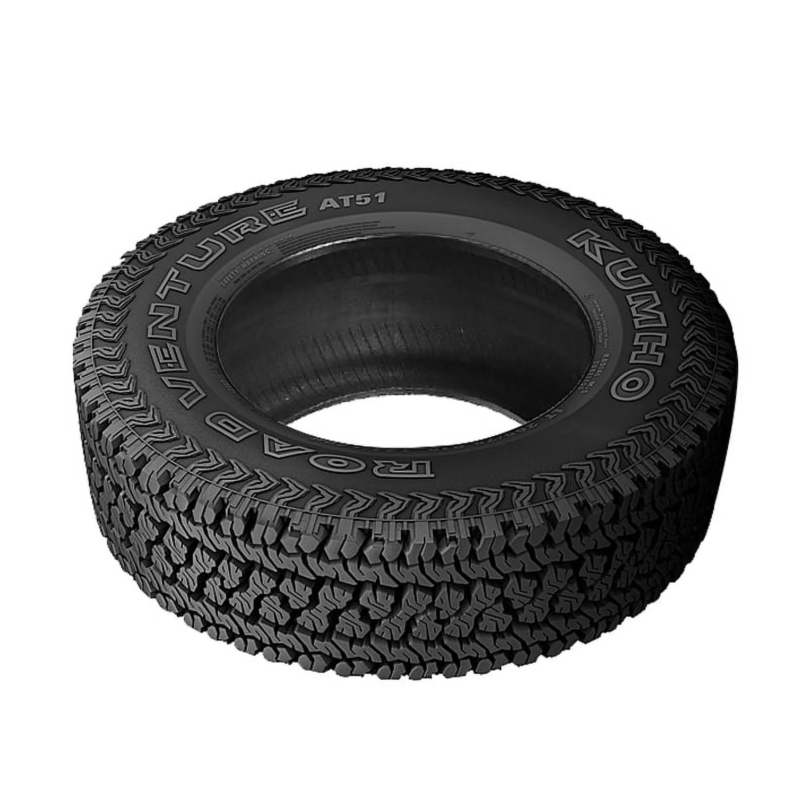 Kumho Road Venture AT51 All-Terrain Tire - 35X12.50R20 10PLY Rated - Cheap Fitting