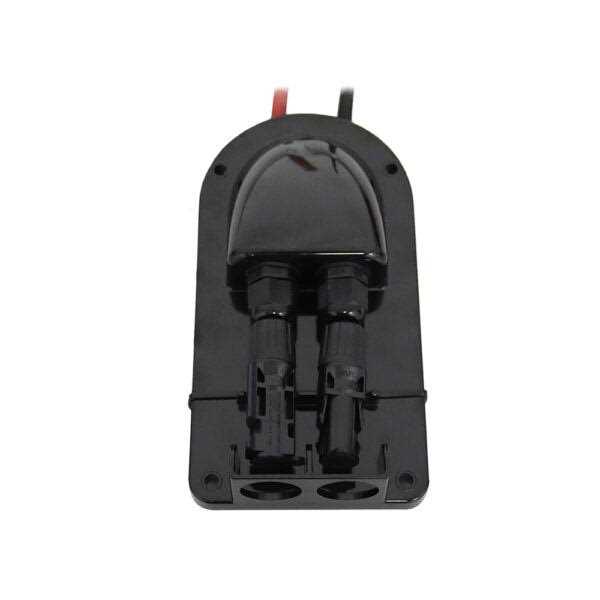 Aims Power PV-2WEGMC4 Solar 2 Wire Cable Entry MC4 Roof Mount Weatherproof - Cheap Fitting