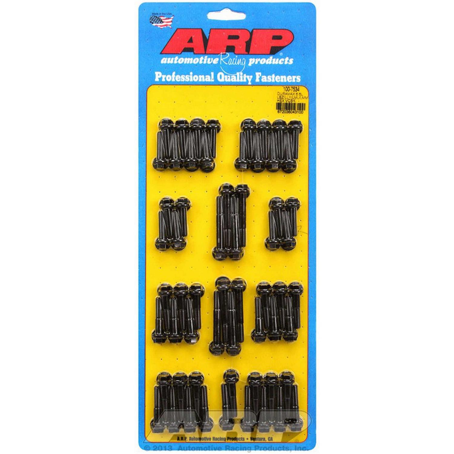 ARP Chevy Duramax 6.6L LBZ/LLY/LMM Hex Valve Cover Bolt Kit 100-7534 - Cheap Fitting