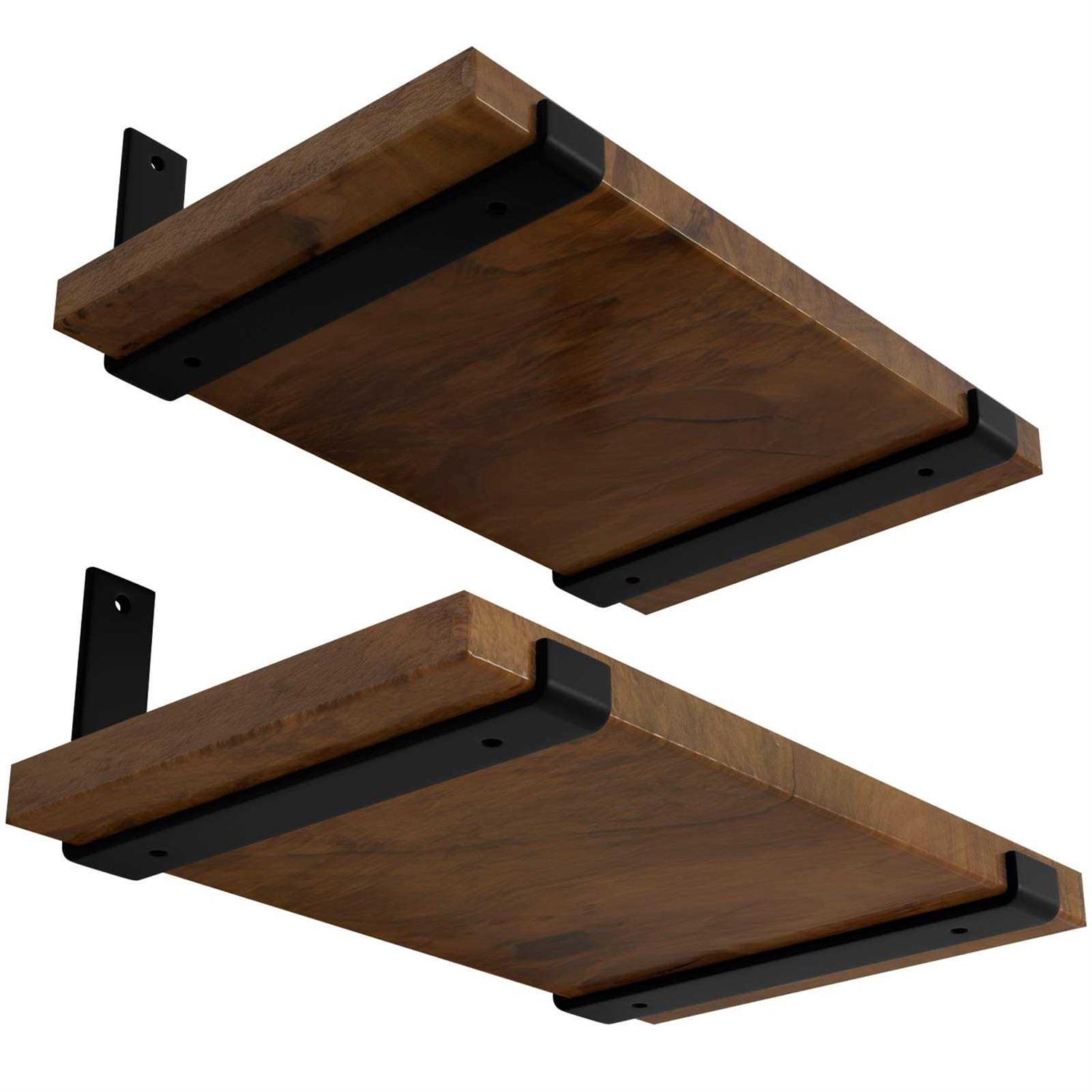 Leopo 12 inch Shelf Bracket for DIY Floating Shelf - Cheap Fitting