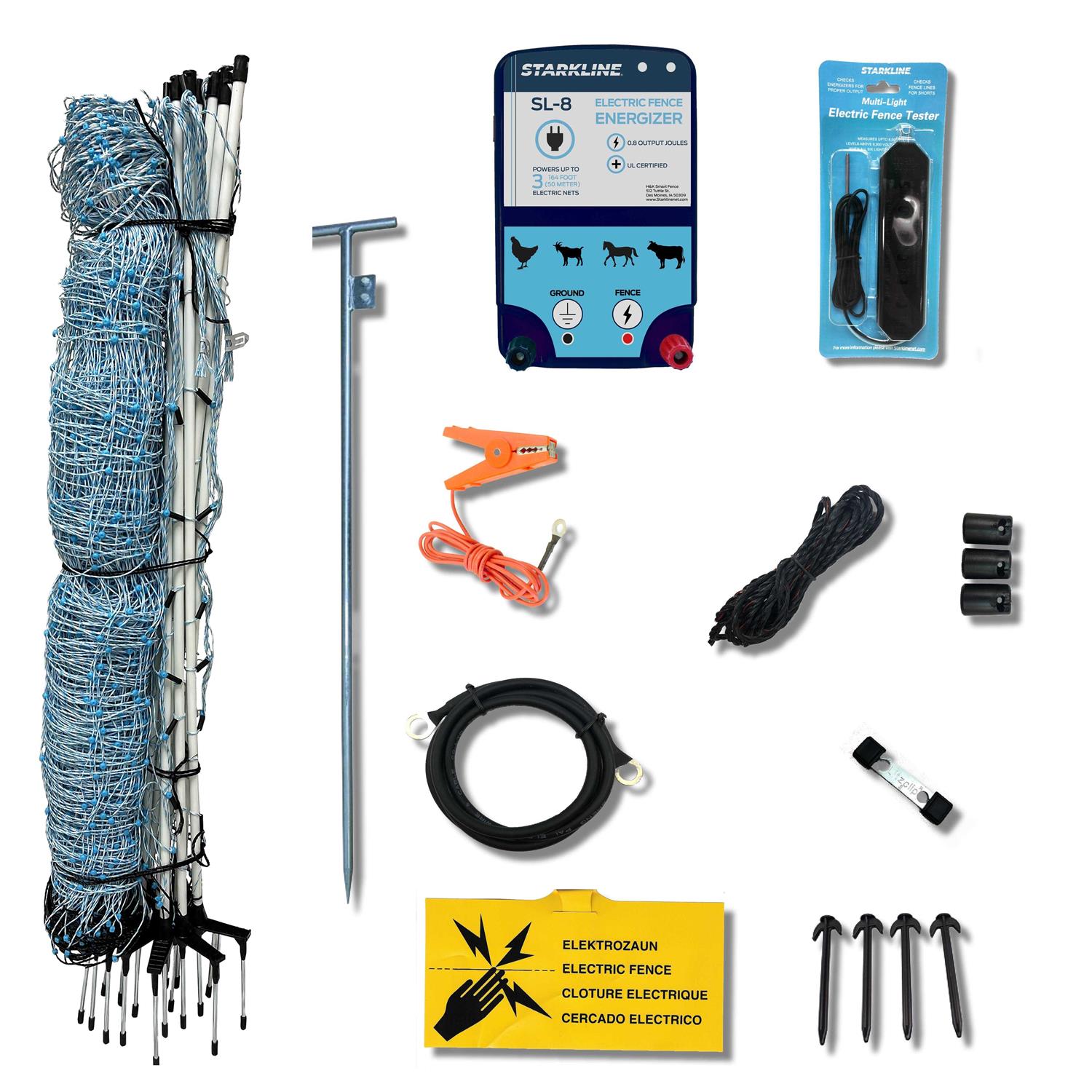 Starkline Ultimate Utility Fence Kit - Cheap Fitting