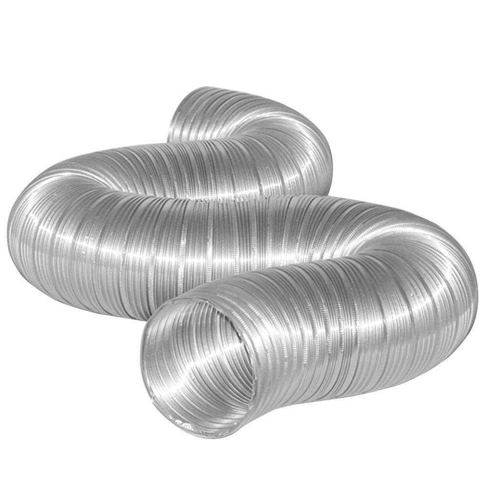 Everbilt 6 in. x 8 ft. Semi-Rigid Flexible Aluminum Duct - Cheap Fitting