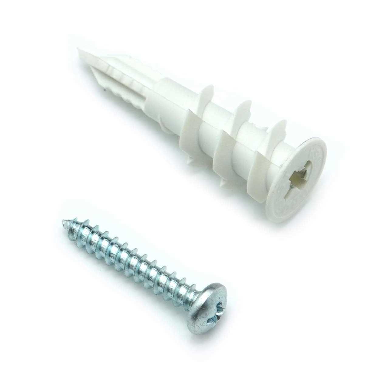 CONFAST Nylon Self-Drilling Drywall/Hollow-Wall Anchor Kit with Screws - Cheap Fitting