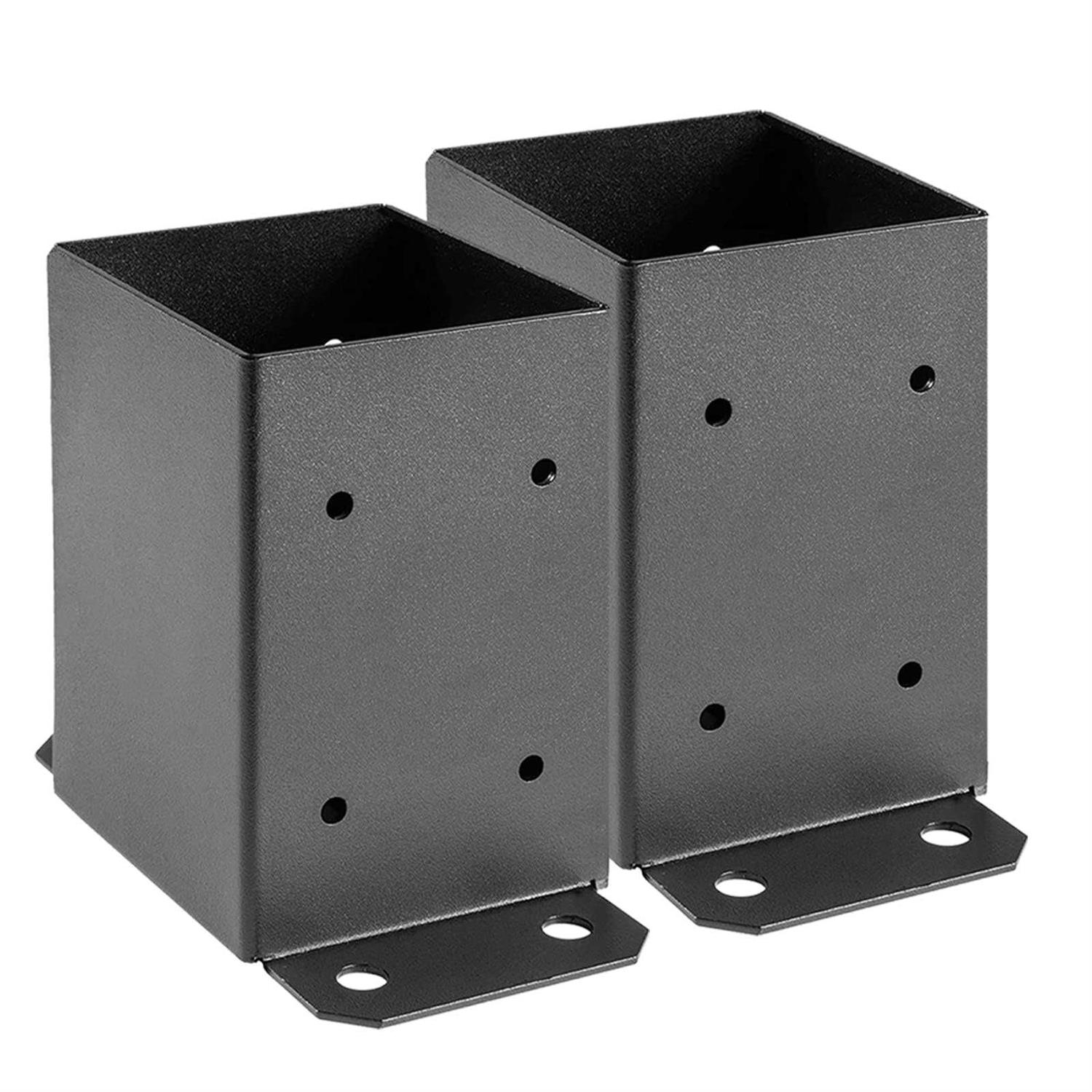 SPACEEUP Post Base Inner Size 3.6×3.6 Post Base Brackets - Cheap Fitting