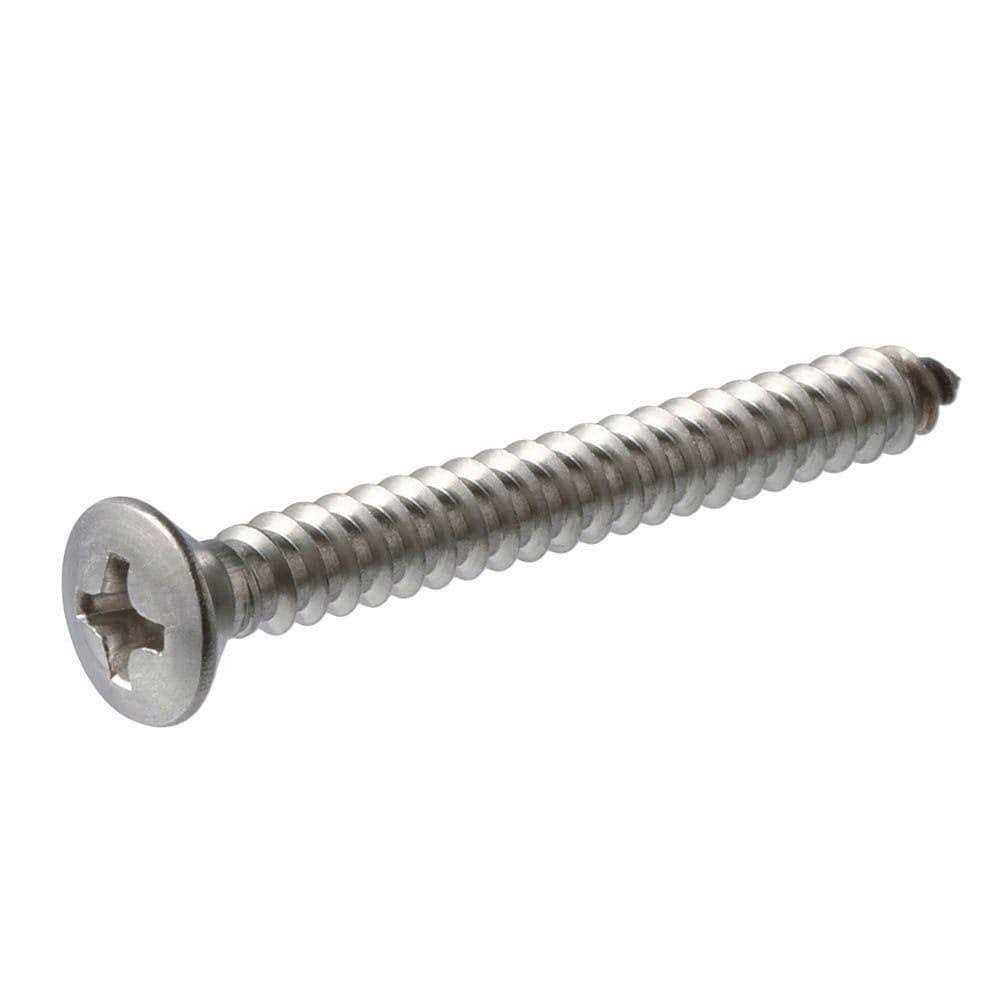 Everbilt #8 x Phillips Pan Head Zinc Plated Sheet Metal Screw - Cheap Fitting