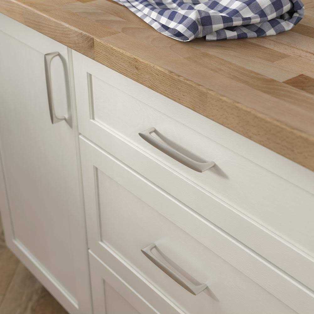 Liberty Mila 5-1/16 in. Center-to-Center Satin Nickel Drawer Pull - Cheap Fitting