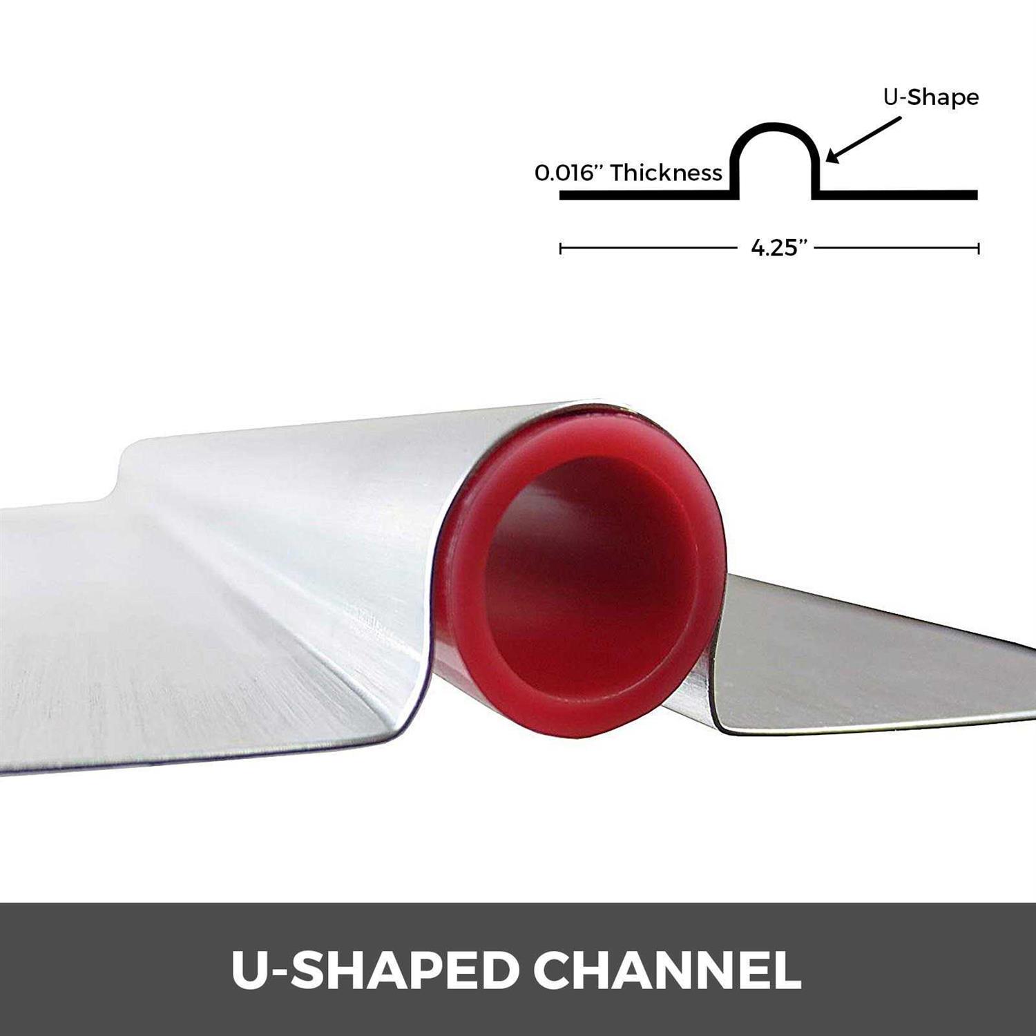 VEVOR Pex Heat Transfer Plates 200 pcs Box Radiant Heat Transfer Plates 2ft Aluminum Pex Heat Transfer Plates 1/2 inch Heat Transfer Plates Designed DBCND2FTPEX200PCSV0 - Cheap Fitting