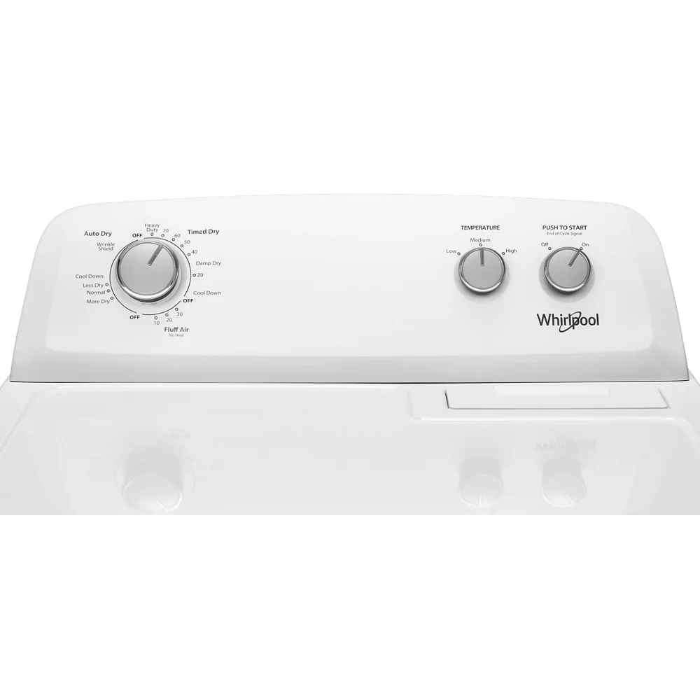 Whirlpool Brand New WGD4850HW 7.0 Cu. ft. Auto Dry Gas Dryer - White, Dimensions -Height 43