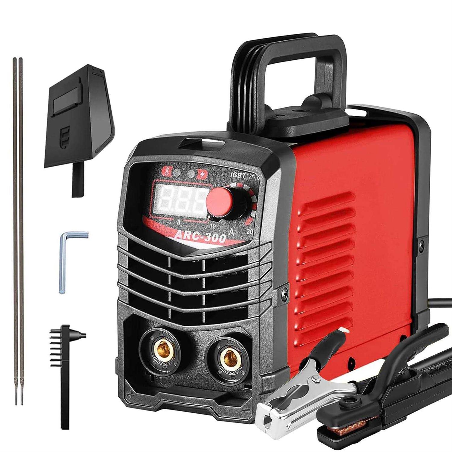 QMCAHCE Welding Machine 110V IGBT Inverter Digital Display LCD Hot Start Welding Machines - Cheap Fitting