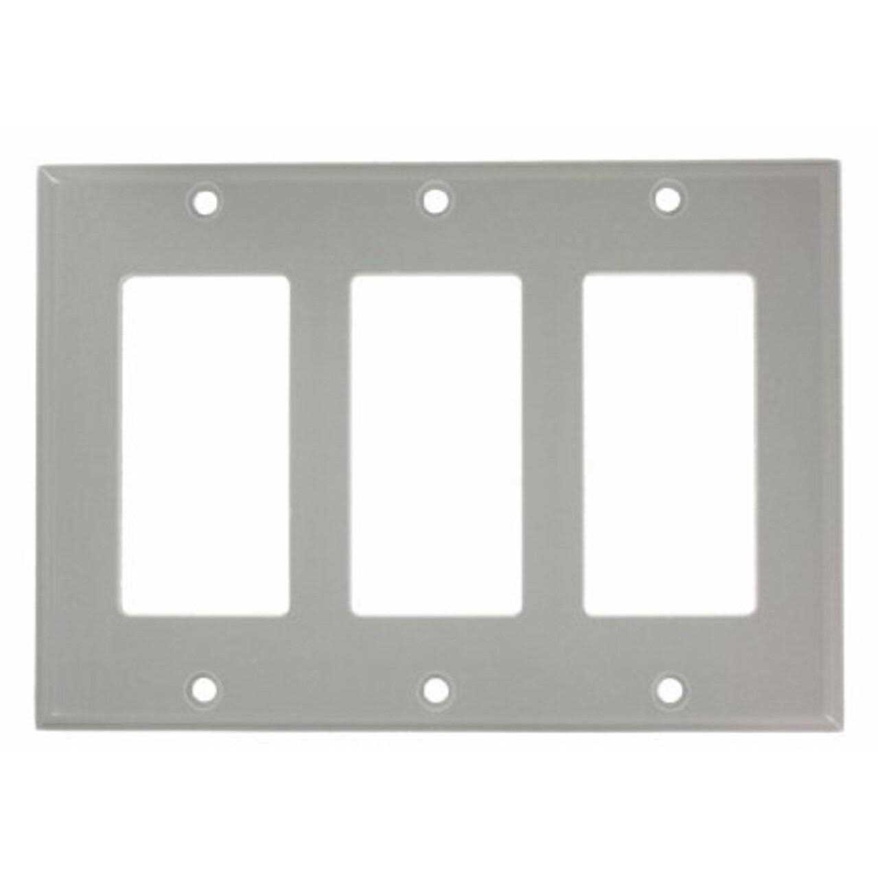 Leviton Decora Wallplate 3-Gang 80411 - Cheap Fitting