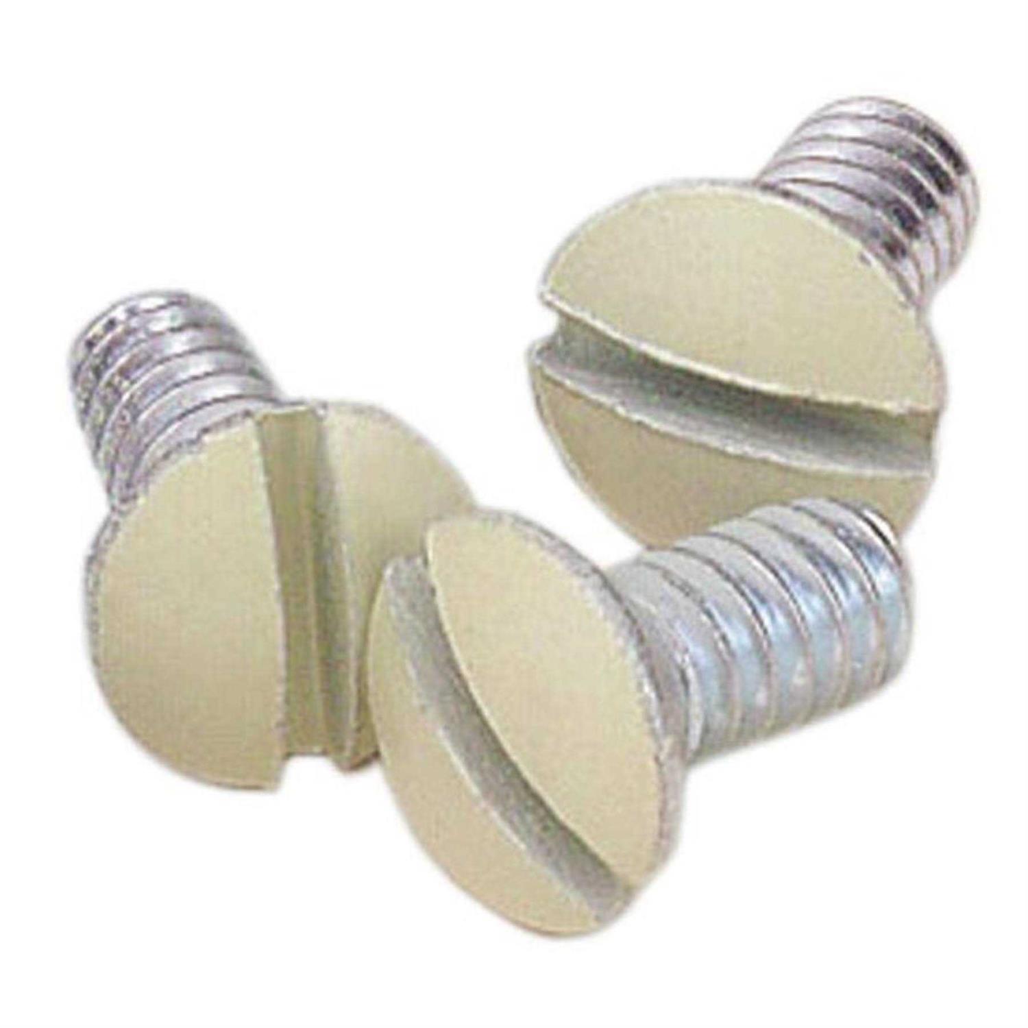 Leviton Wall Plate Screws Ivory Steel 86400-PRT - Cheap Fitting