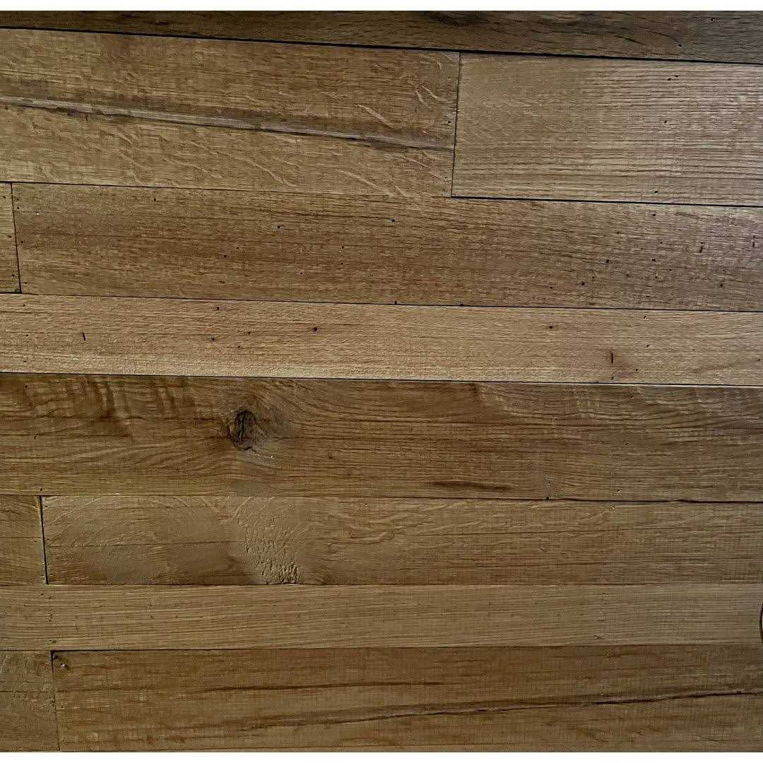 Vintage Timber 3/8 in T. x 4 ft. Random Width 3 - Cheap Fitting