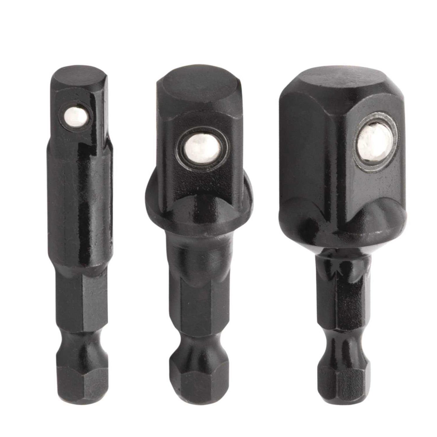Titan 12061 3 Piece Impact Stubby Socket Adapter Set - Cheap Fitting