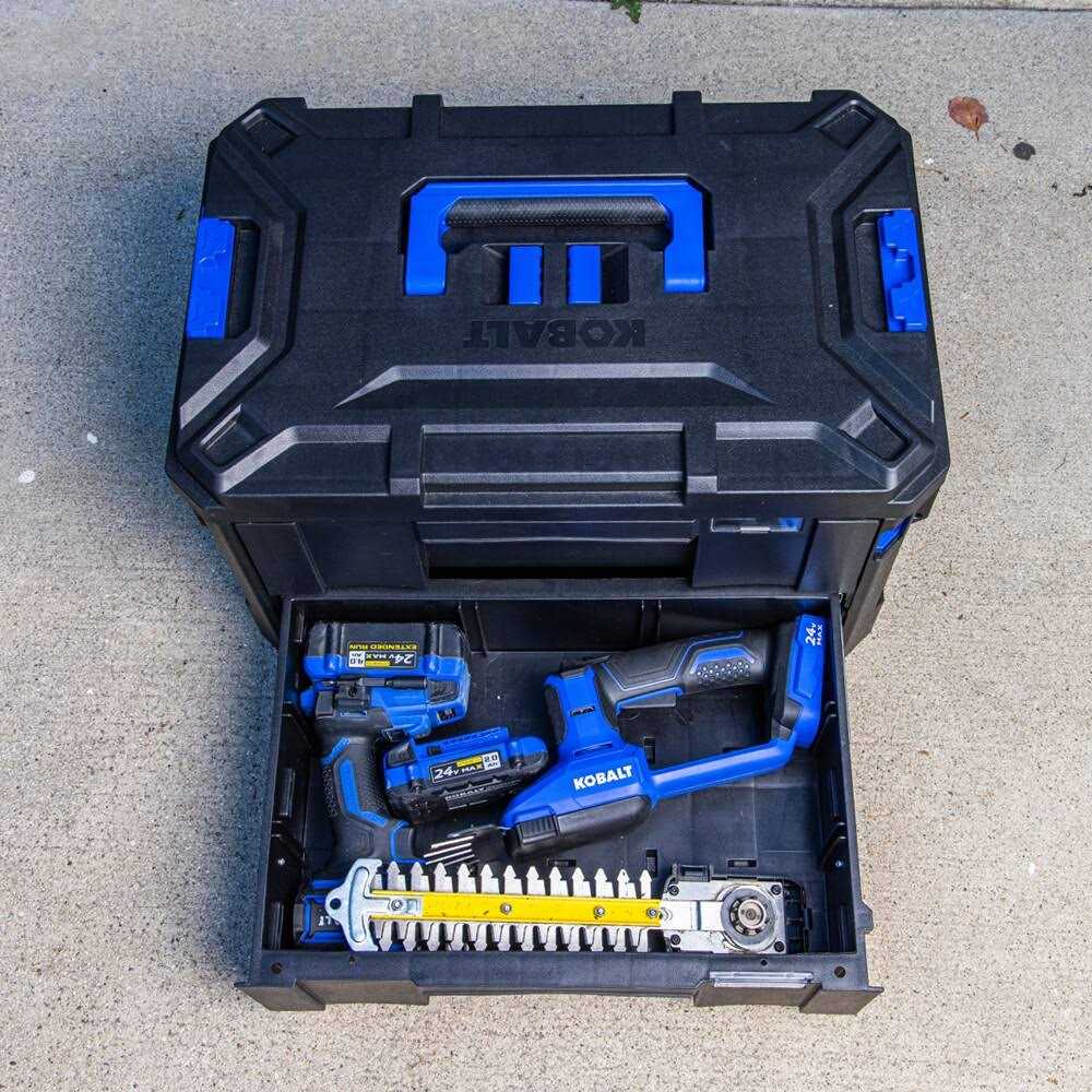 Kobalt CaseStack 14.16-in Friction 2-Drawer Black Plastic Lockable Tool Box KCSA-2DRW1-03 - Cheap Fitting