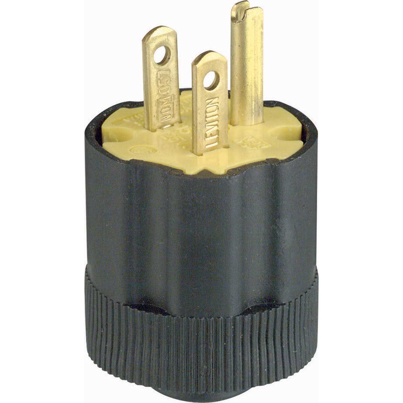 Leviton 113 3 Wire Rubber Plug - Cheap Fitting