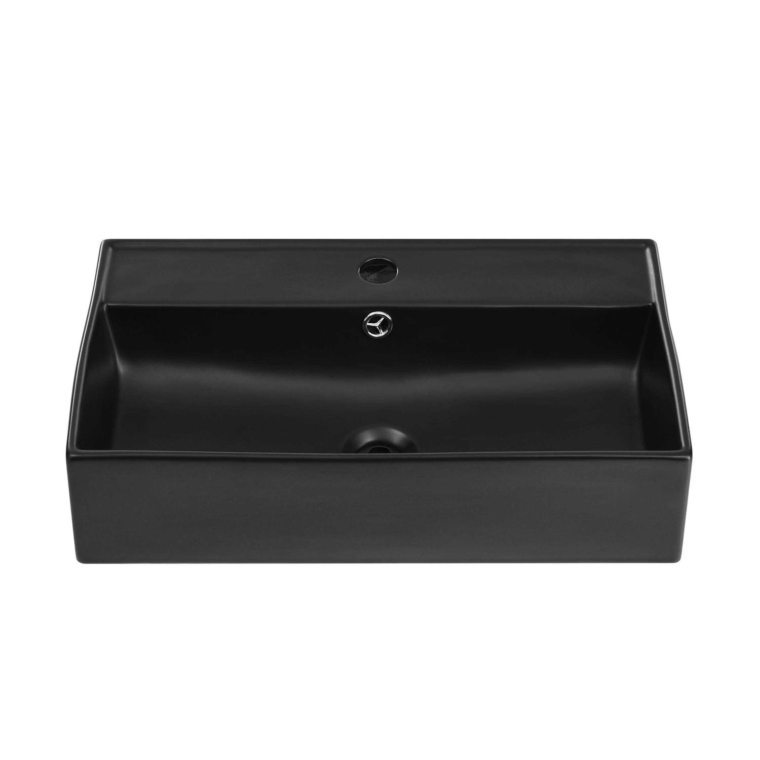 Swiss Madison Claire 22 Rectangle Wall-Mount Bathroom Sink - Cheap Fitting