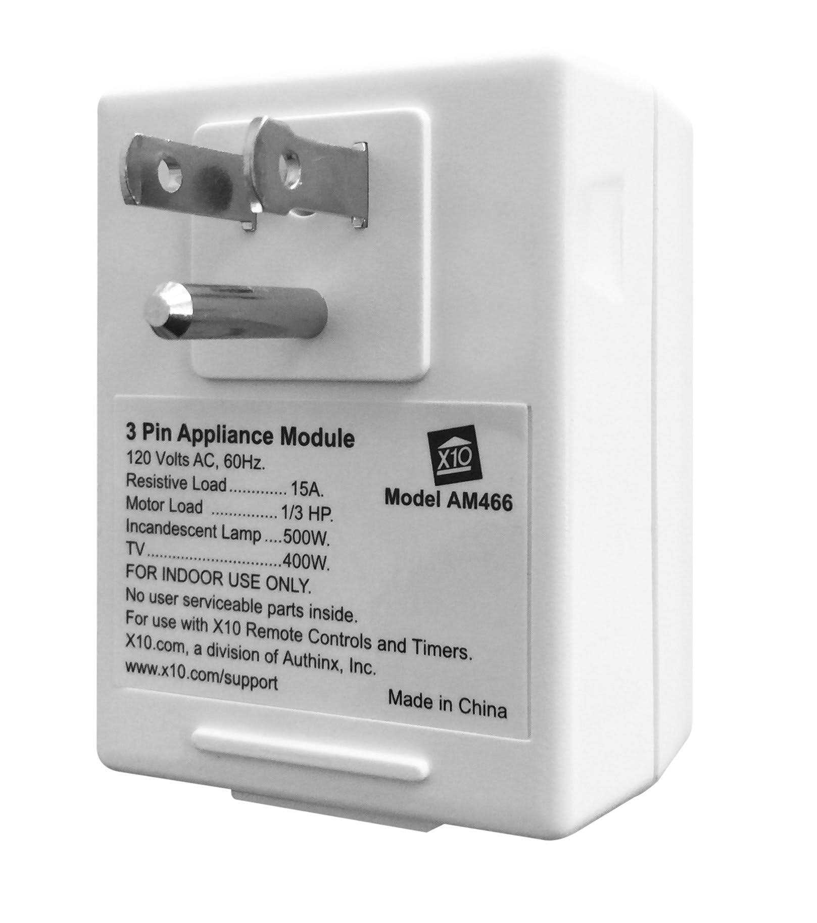 X10 Plug-In Appliance Module AM466 - Cheap Fitting
