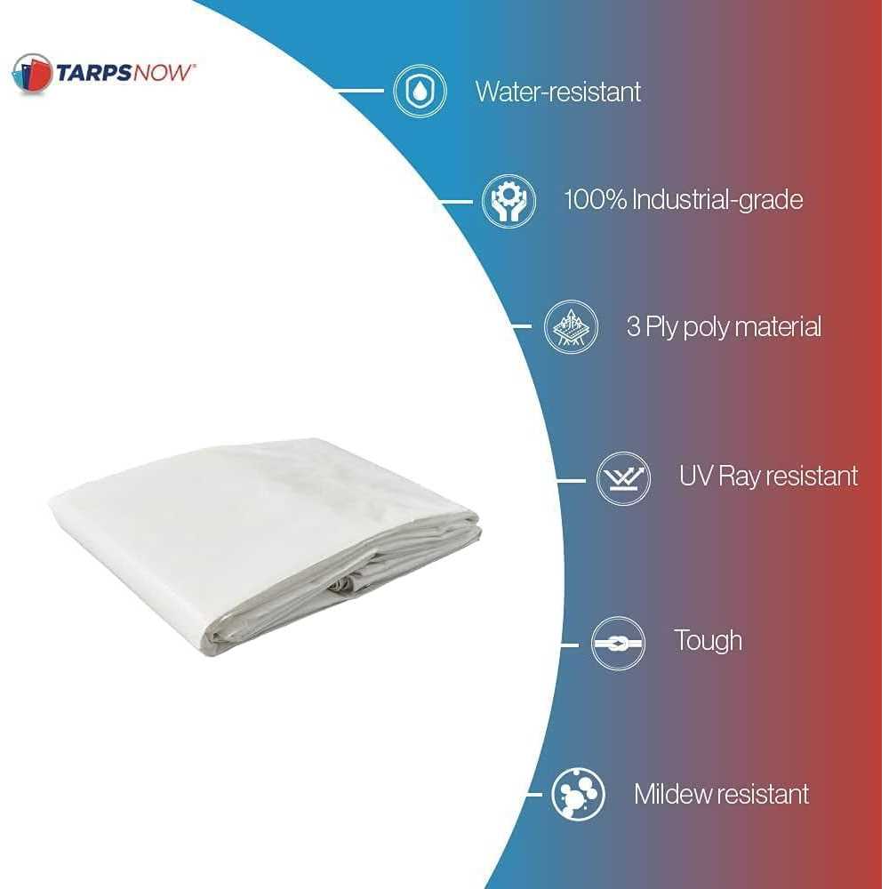 Tarps Now Waterproof Poly Tarps 12 Mil Tarp	Tarps Now Waterproof Poly Tarps 12 Mil Tarp - Cheap Fitting