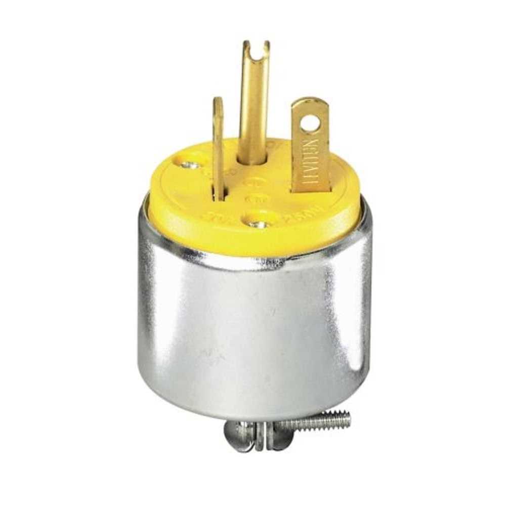 Leviton 620PA Armored Plug 2-Pole - Cheap Fitting