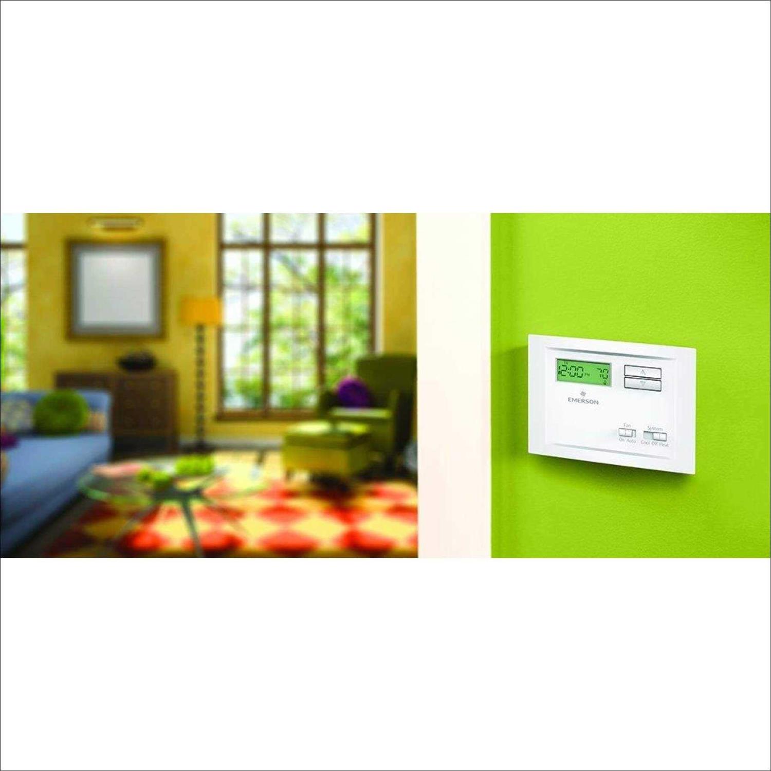 Emerson Thermostat Non-Programmable - Cheap Fitting