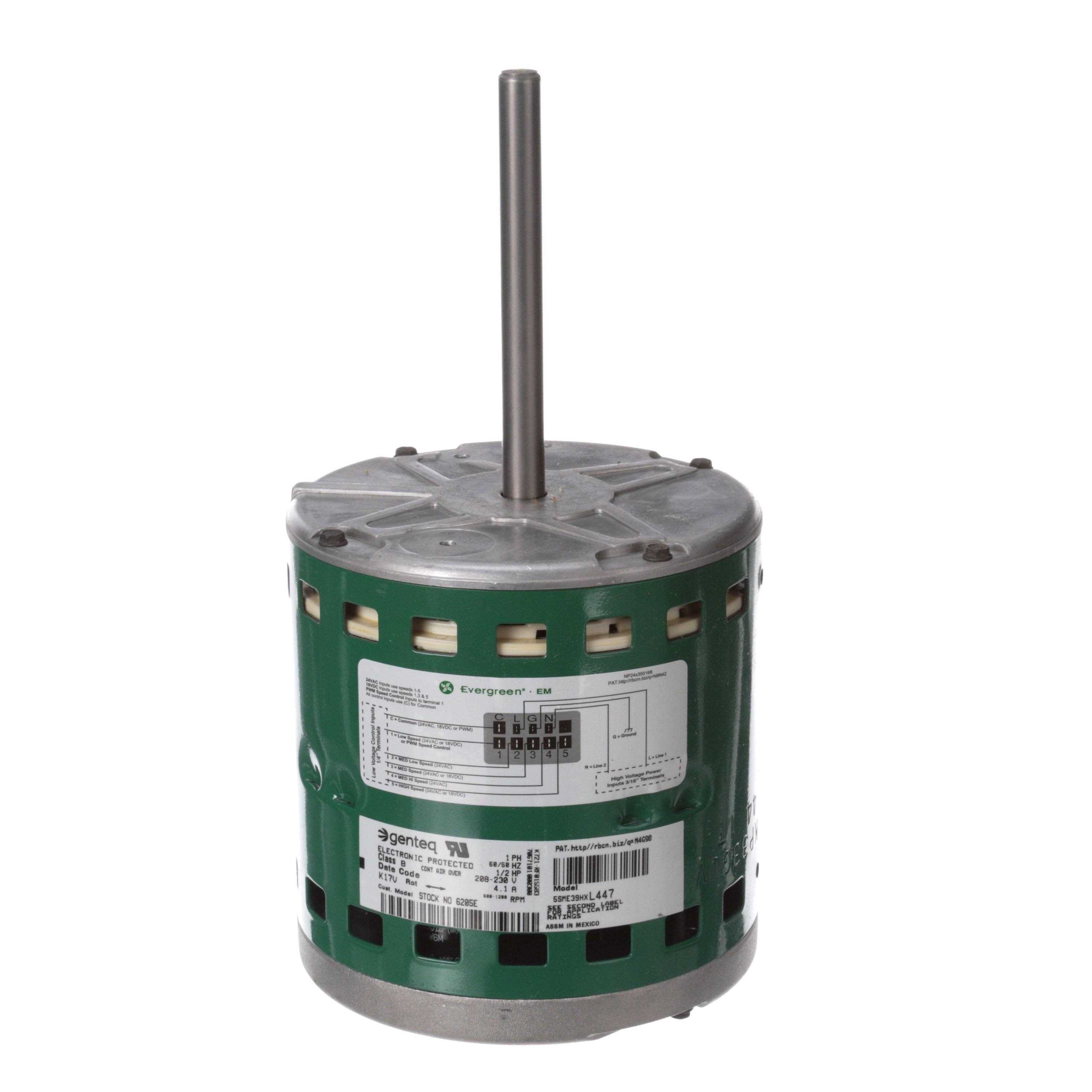 Genteq 6205E Evergreen Em Motor - Cheap Fitting