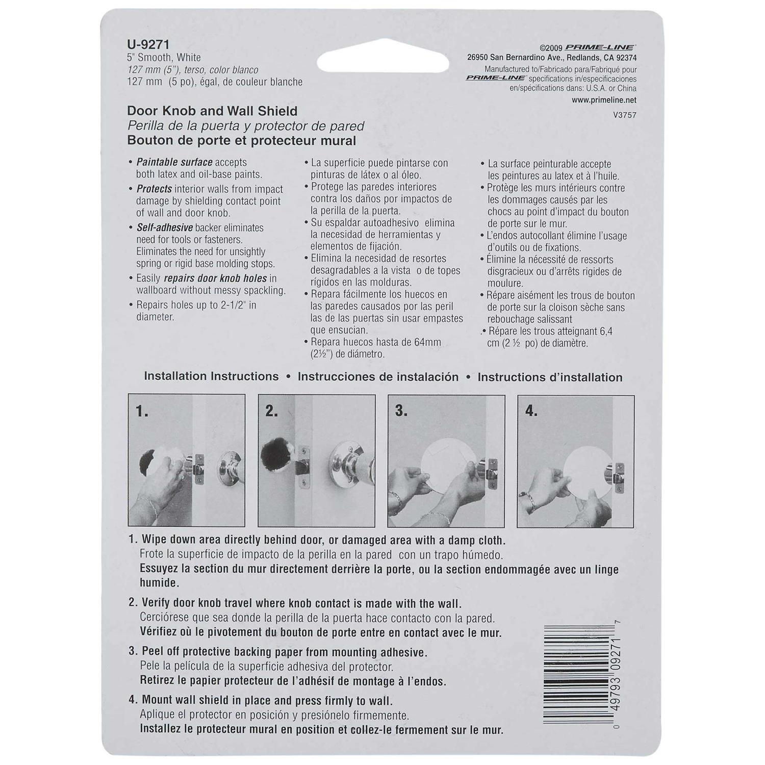 Prime-Line Wall Protector 5 U 9271 - Cheap Fitting