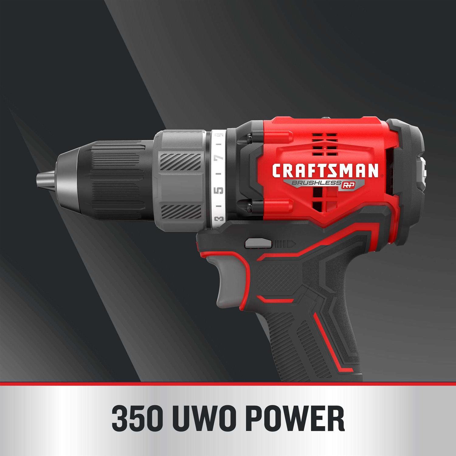 CRAFTSMAN V20 RP 20-volt Max 1/2-in Brushless Cordless Drill - Cheap Fitting