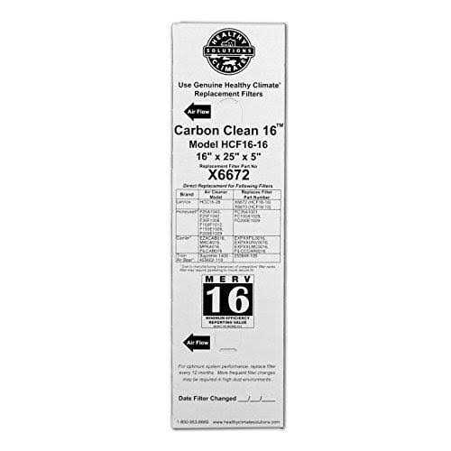 Lennox X6672 Healthy Climate 16x25x5 Merv 16 Filter - Cheap Fitting