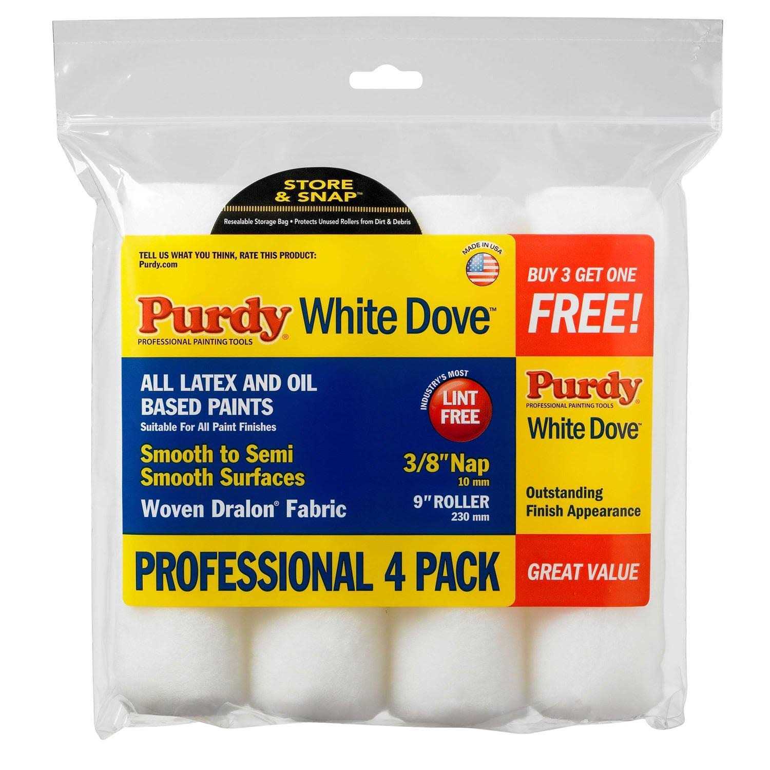 Purdy 14B863400 White Dove Paint Roller Cover - Cheap Fitting