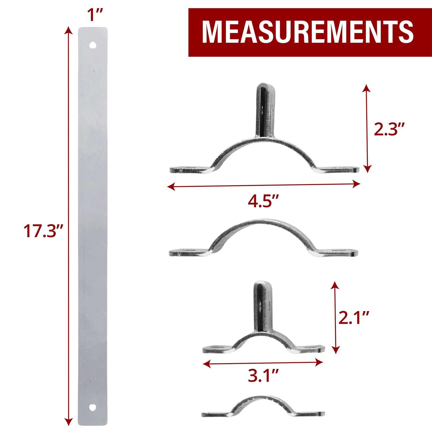 GearHill Automatic Gate Closer with Heavy Duty Steel Bar Self Closing Gate Hinges Ideal for Metal Gate in The Outdoors Like in The Backyard - Cheap Fitting