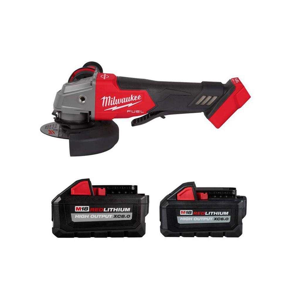 Milwaukee M18 FUEL Lithium-Ion Brushless Cordless 4-1/2 in./5 in. Grinder with Paddle Switch - Cheap Fitting