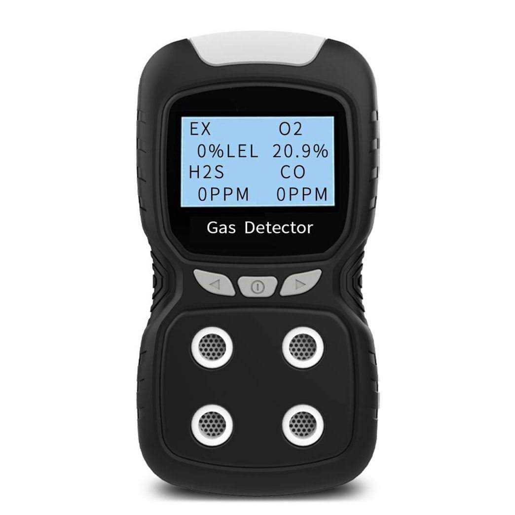 XLA Alert Portable Gas Detector Gas Clip 4 Gas Monitor Meter Tester Analyzer - Cheap Fitting