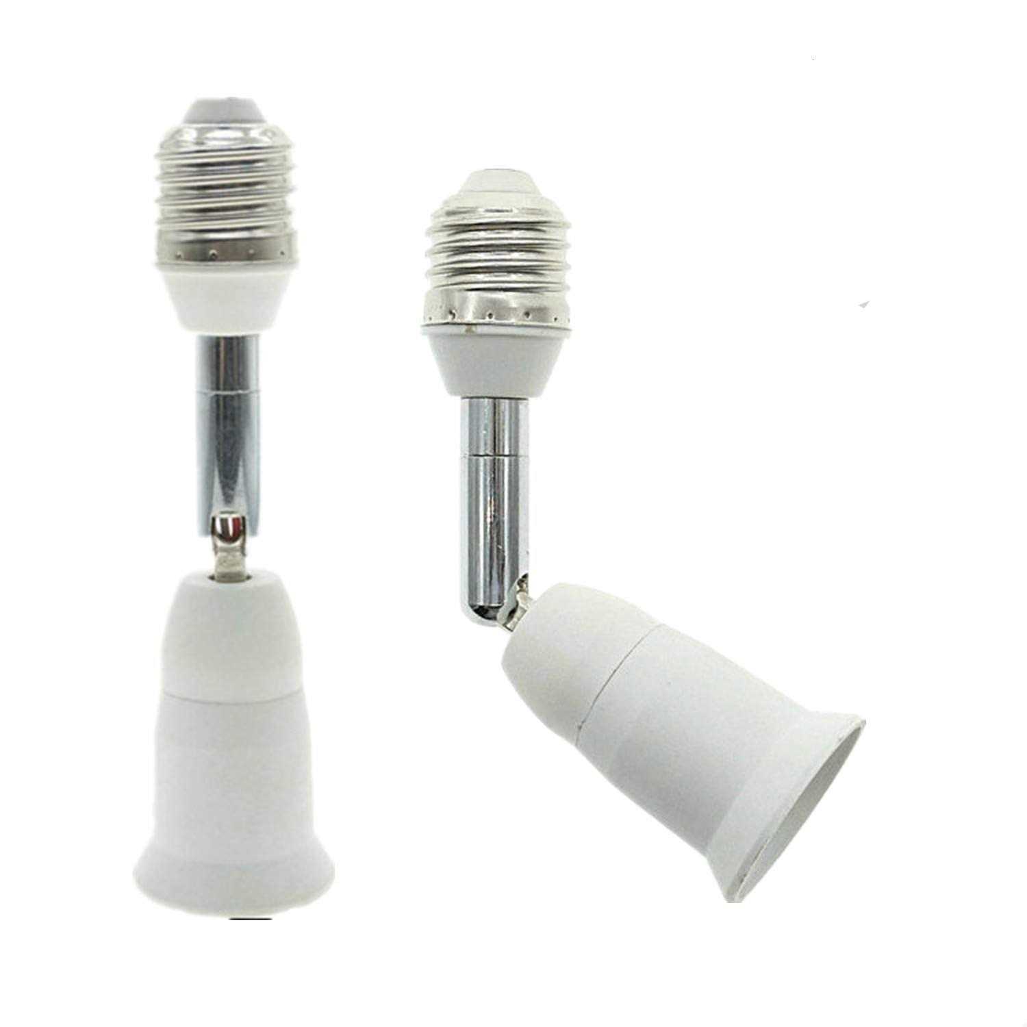 E26/e27 Light Socket Extender 4.5 Inch Extension ,Adjustable Vertical 90Horizontal 360 - Cheap Fitting