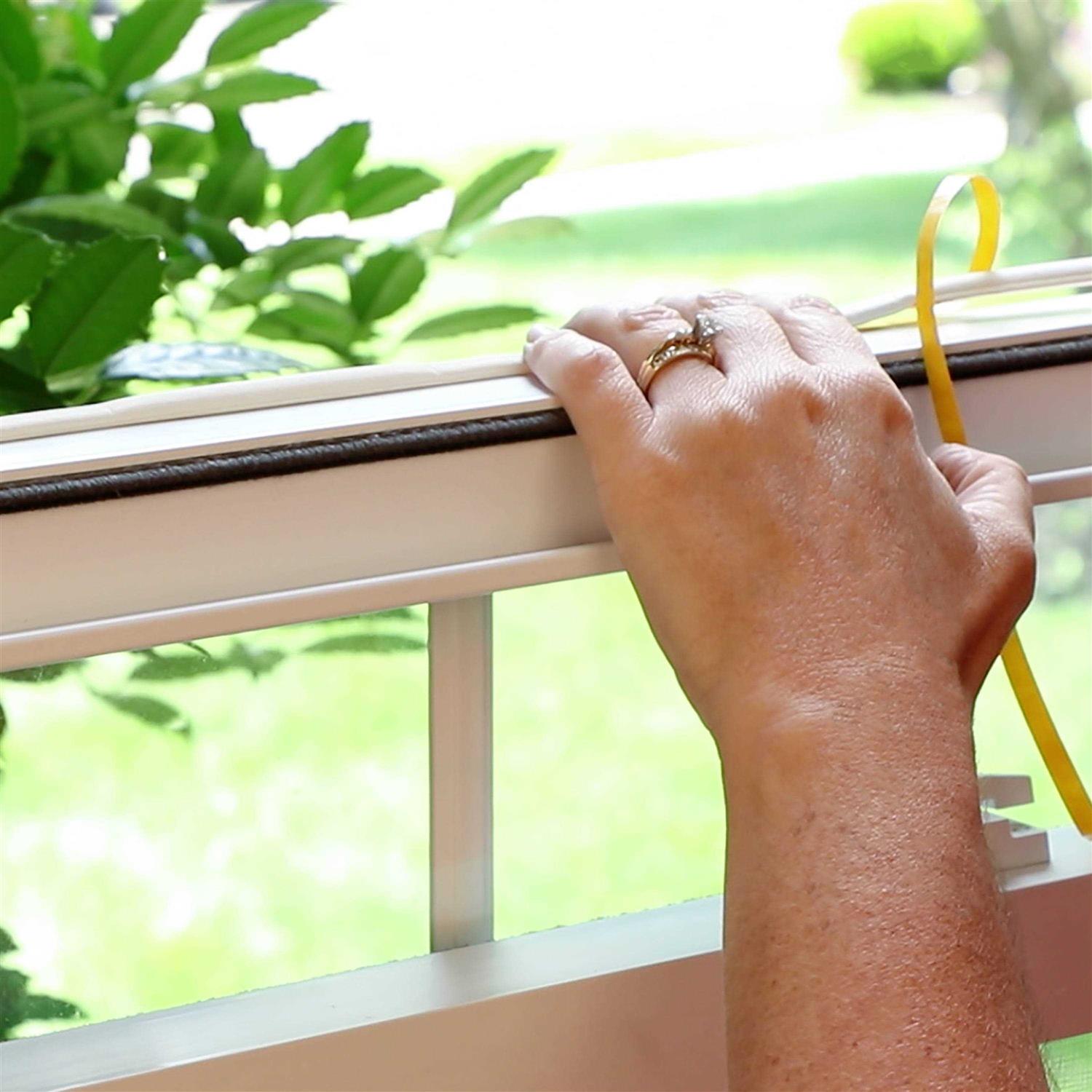 Frost King EPDM Rubber D-Section Weatherseal Black V25BK - Cheap Fitting