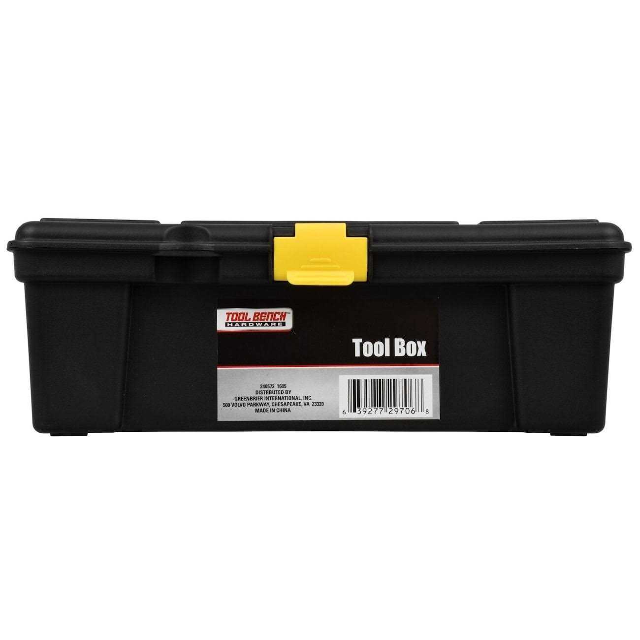 Tool Bench Hardware Hand Held Portable Mini Tool Box - Cheap Fitting