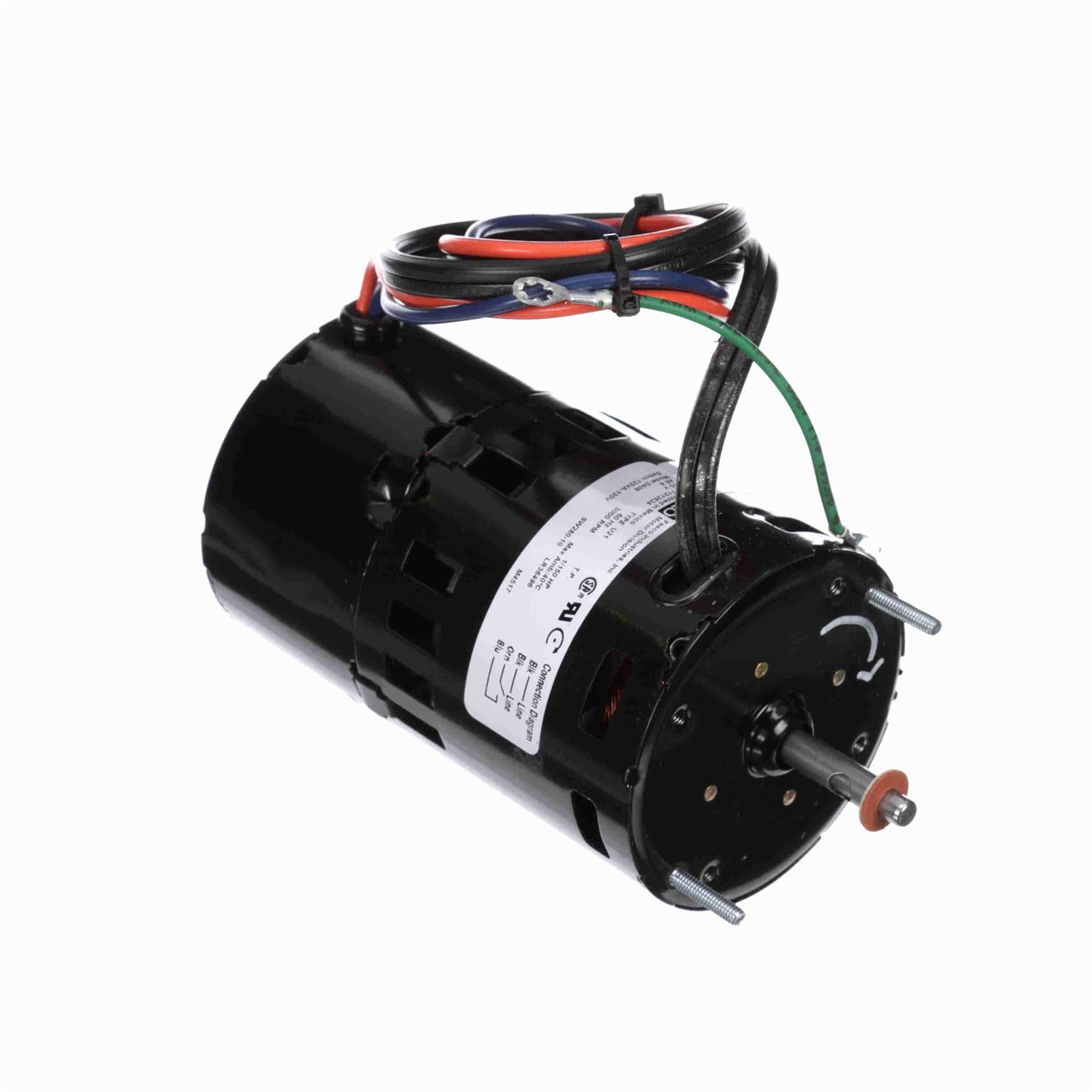 Fasco D408 Motor,1/150 HP,3000 rpm,3.3,115V - Cheap Fitting