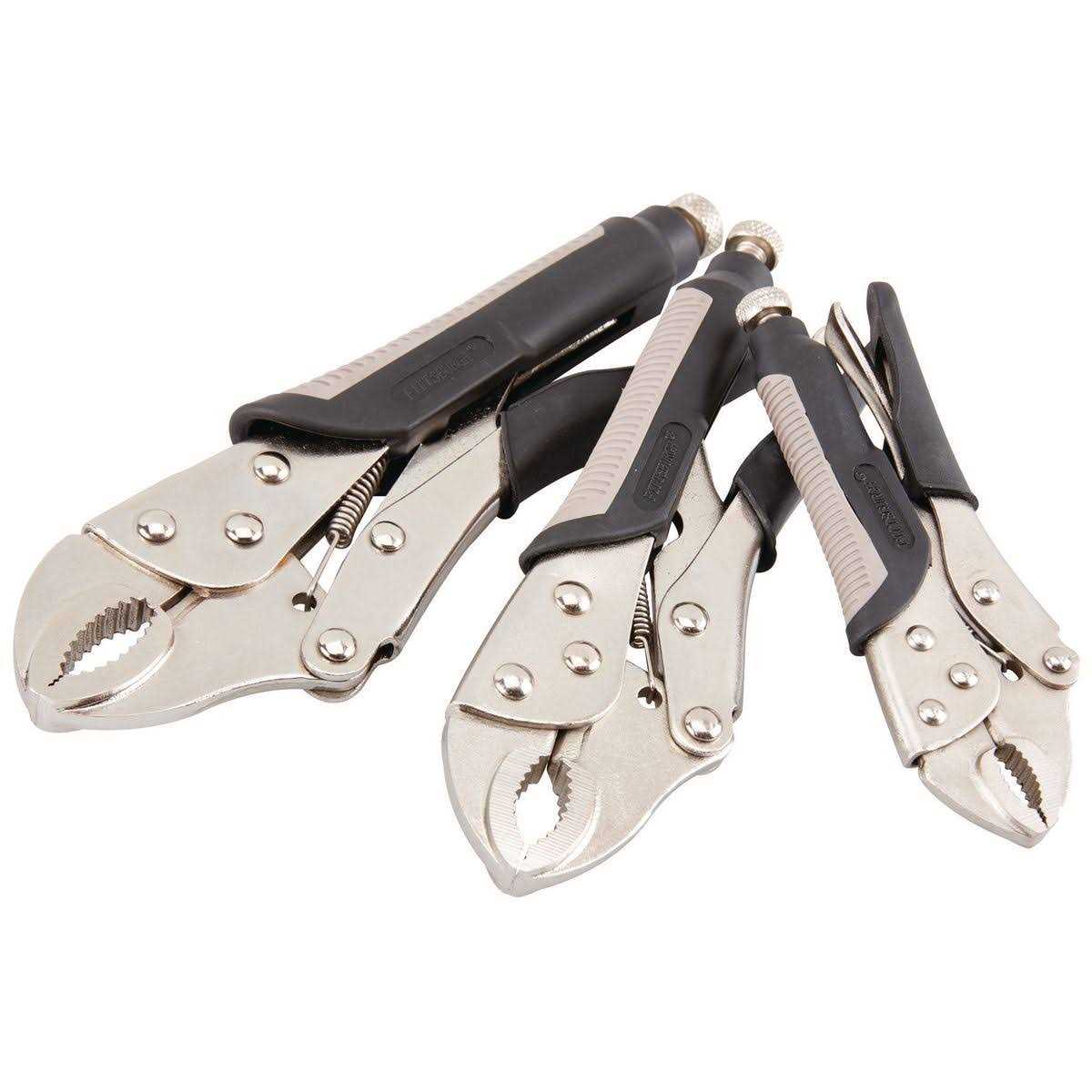 Pittsburgh Curved Jaw Locking Pliers Set - Cheap Fitting
