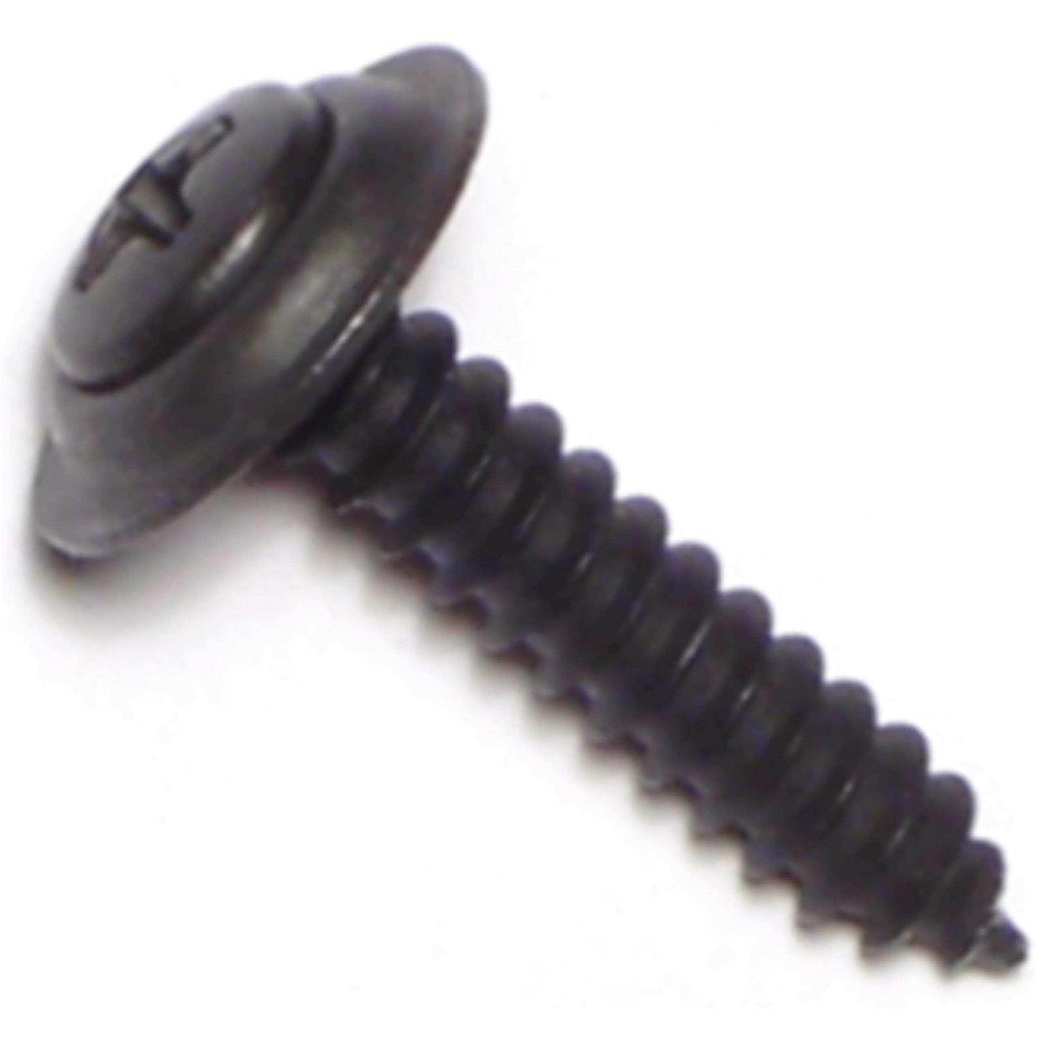 Midwest Fastener 10 x 1 Black Phosphate Phillips Oval Trim Screws - Cheap Fitting