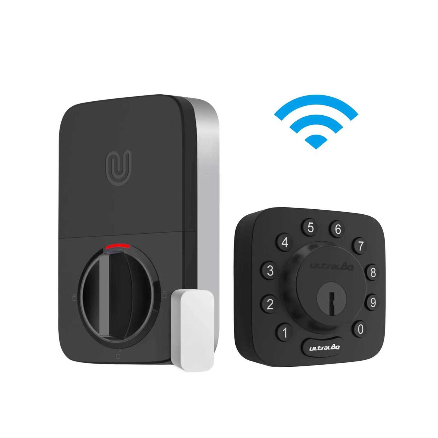ULTRALOQ U Bolt Wifi Keyless Entry Keypad Home Front Door Locks with Auto Lock & Auto Unlock and Smart Home Integration - Cheap Fitting