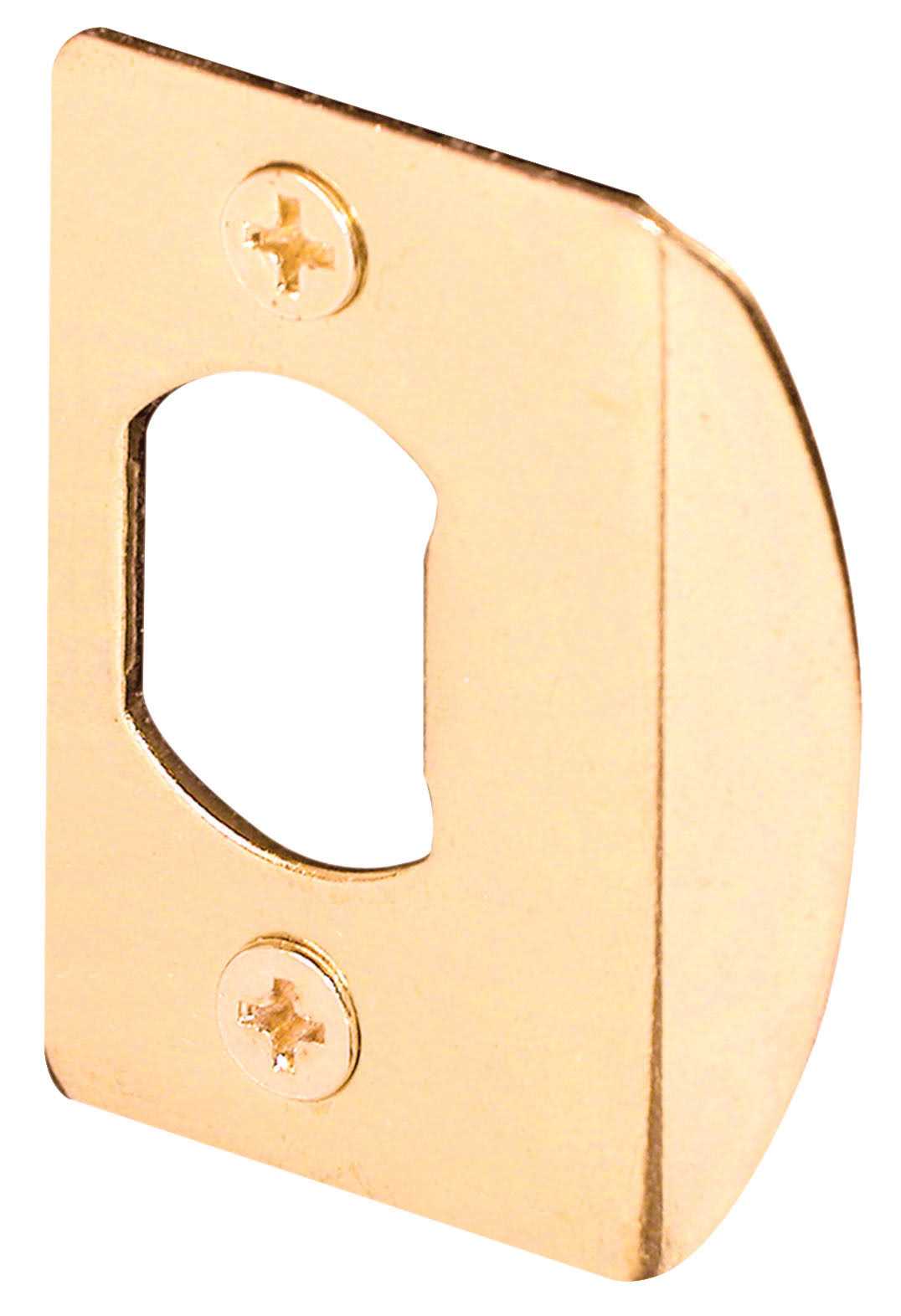 Prime-Line Latch Brass Strike Plate - Cheap Fitting