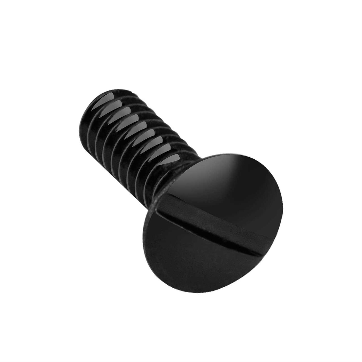 Henne Bery 3/8 Long 6-32 Thread Oval Head Milled Slot Replacement Wall Plate Screws - Cheap Fitting