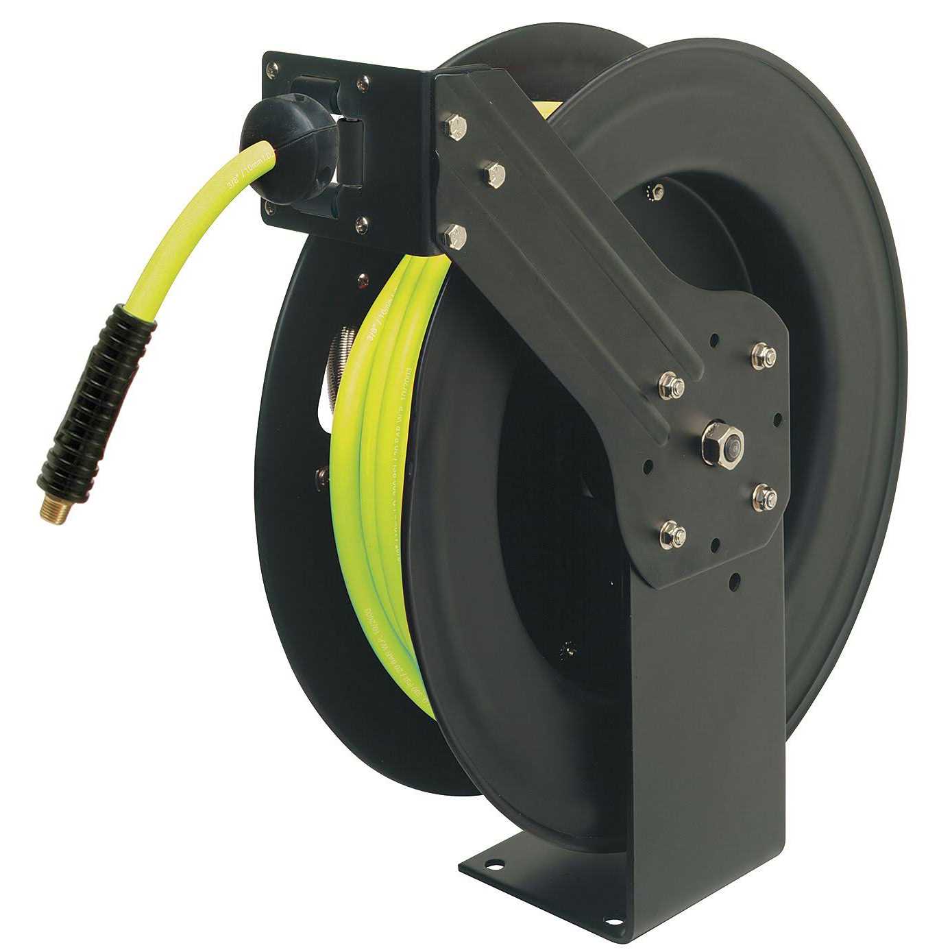 Flexzilla L8611FZ Retractable Air Hose Reel - Cheap Fitting